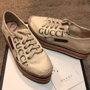 Authentic Gucci Espadrilles! Brand New!